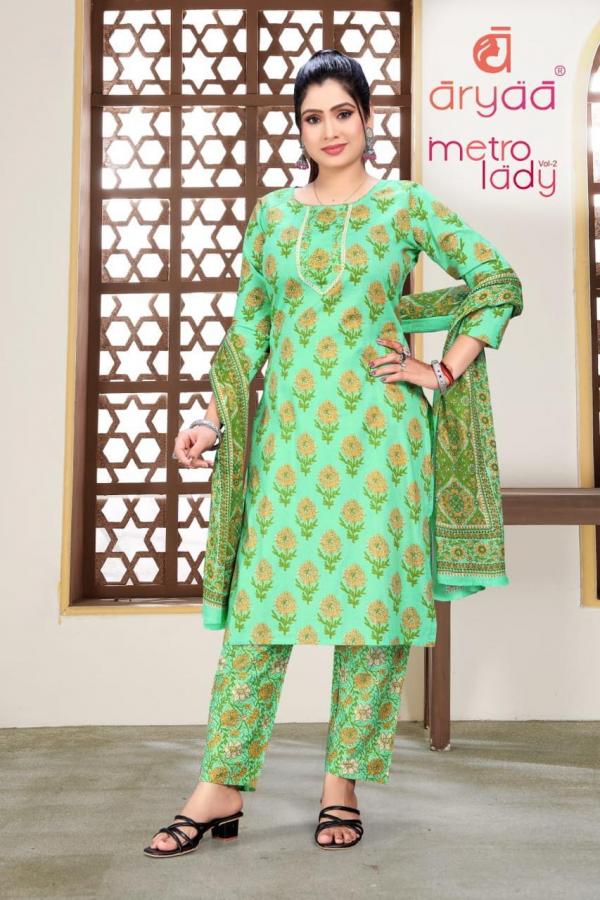 Aryaa Metro Lady Vol-2 – Kurti Pant With Dupatta